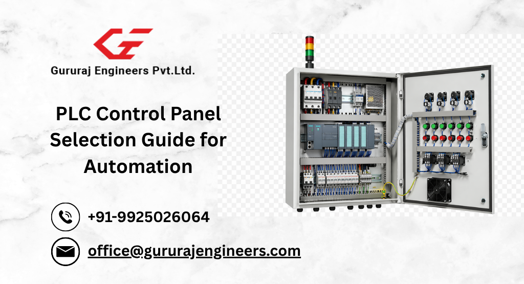 PLC Control Panel Selection Guide for Automation